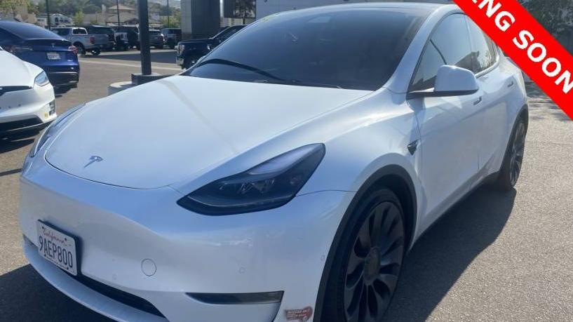 TESLA MODEL Y 2022 7SAYGDEF1NF382697 image